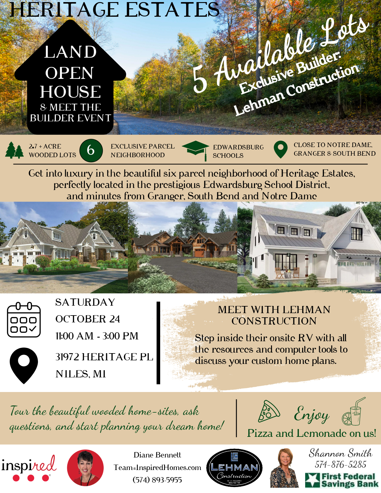 potato creek open house flyer
