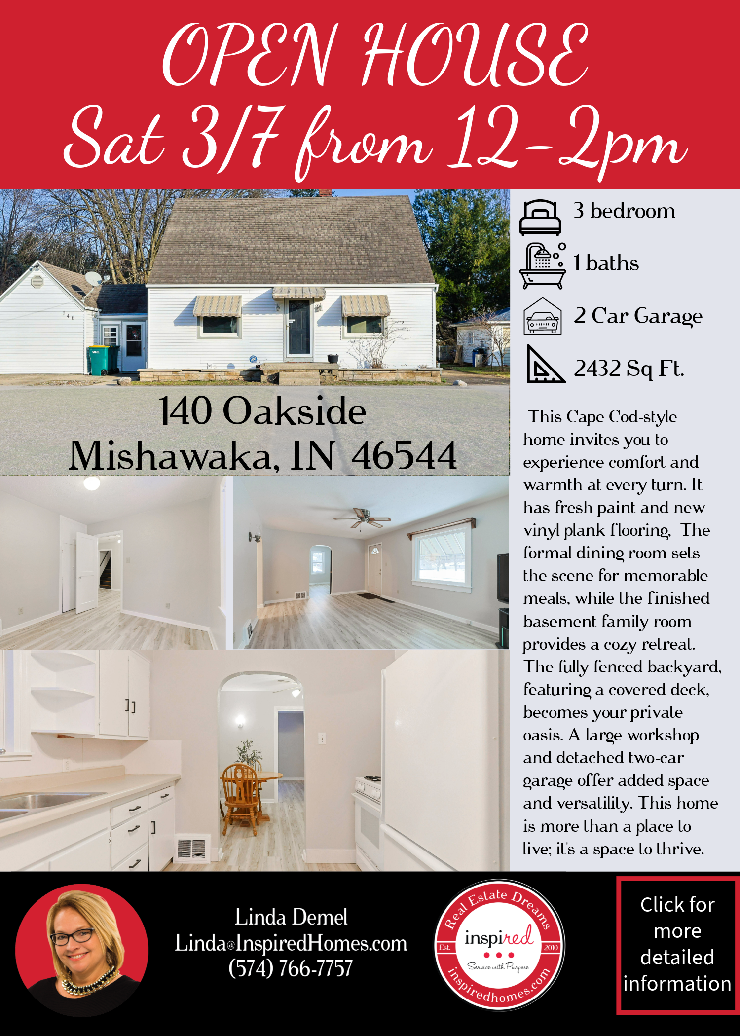 windy ridge open house flyer