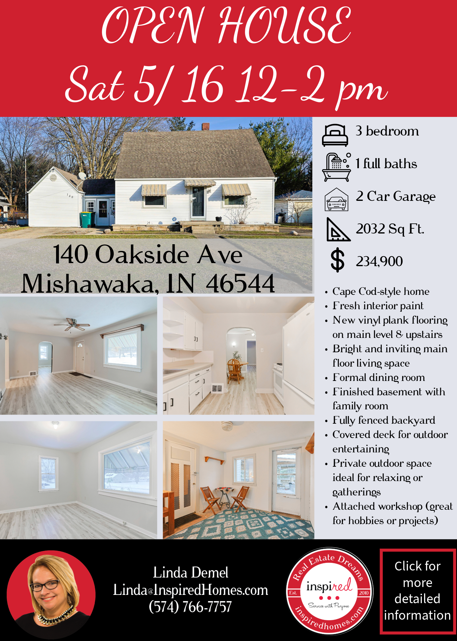 windy ridge open house flyer
