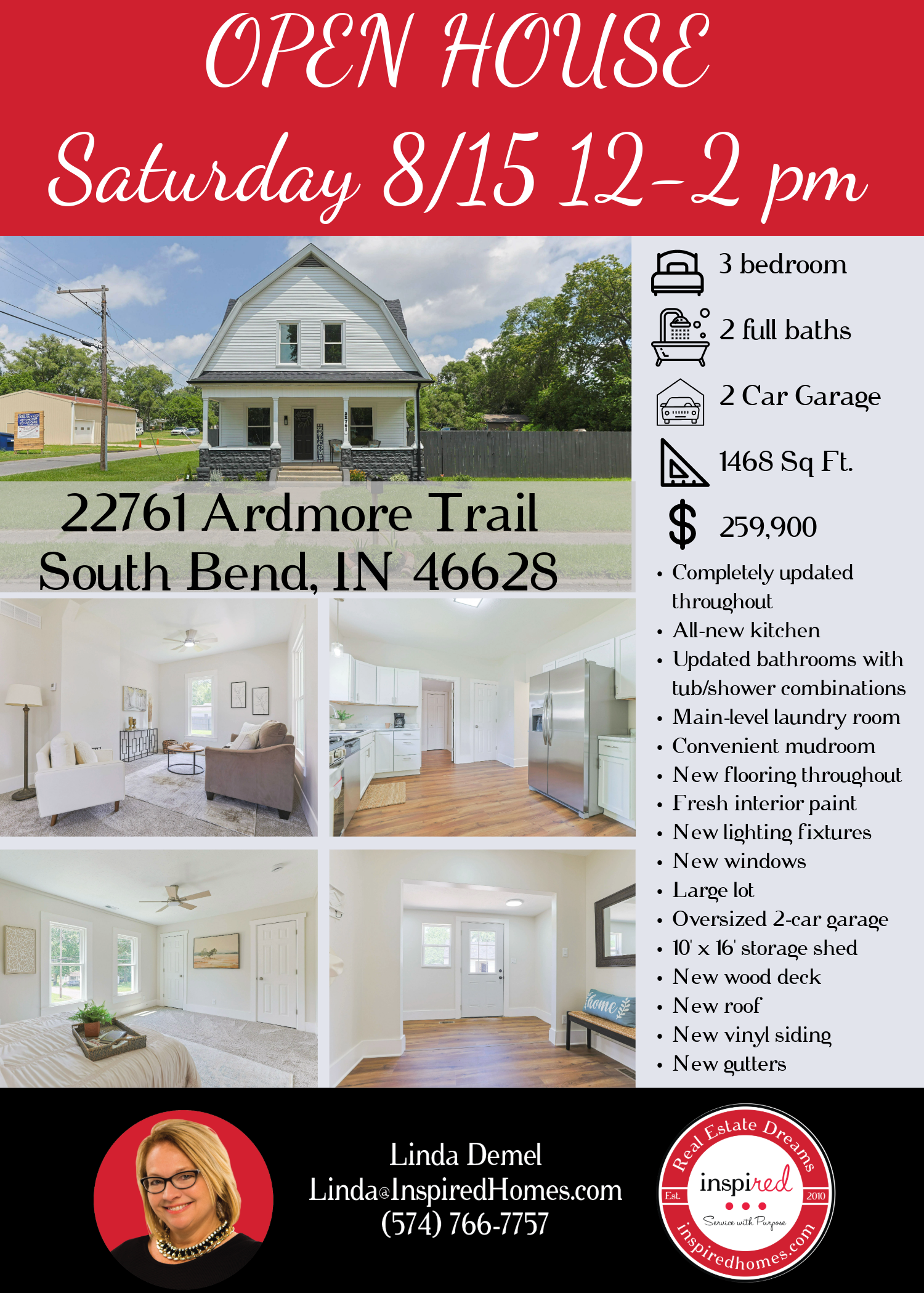 potato creek open house flyer